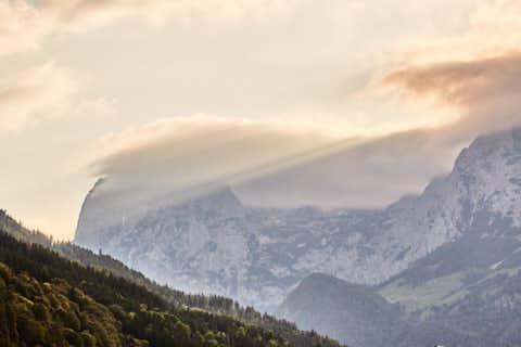 Gemeinde Ramsau Landkreis Berchtesgadener_Land Bergstimmung (Dirschl Johann) Deutschland BGL